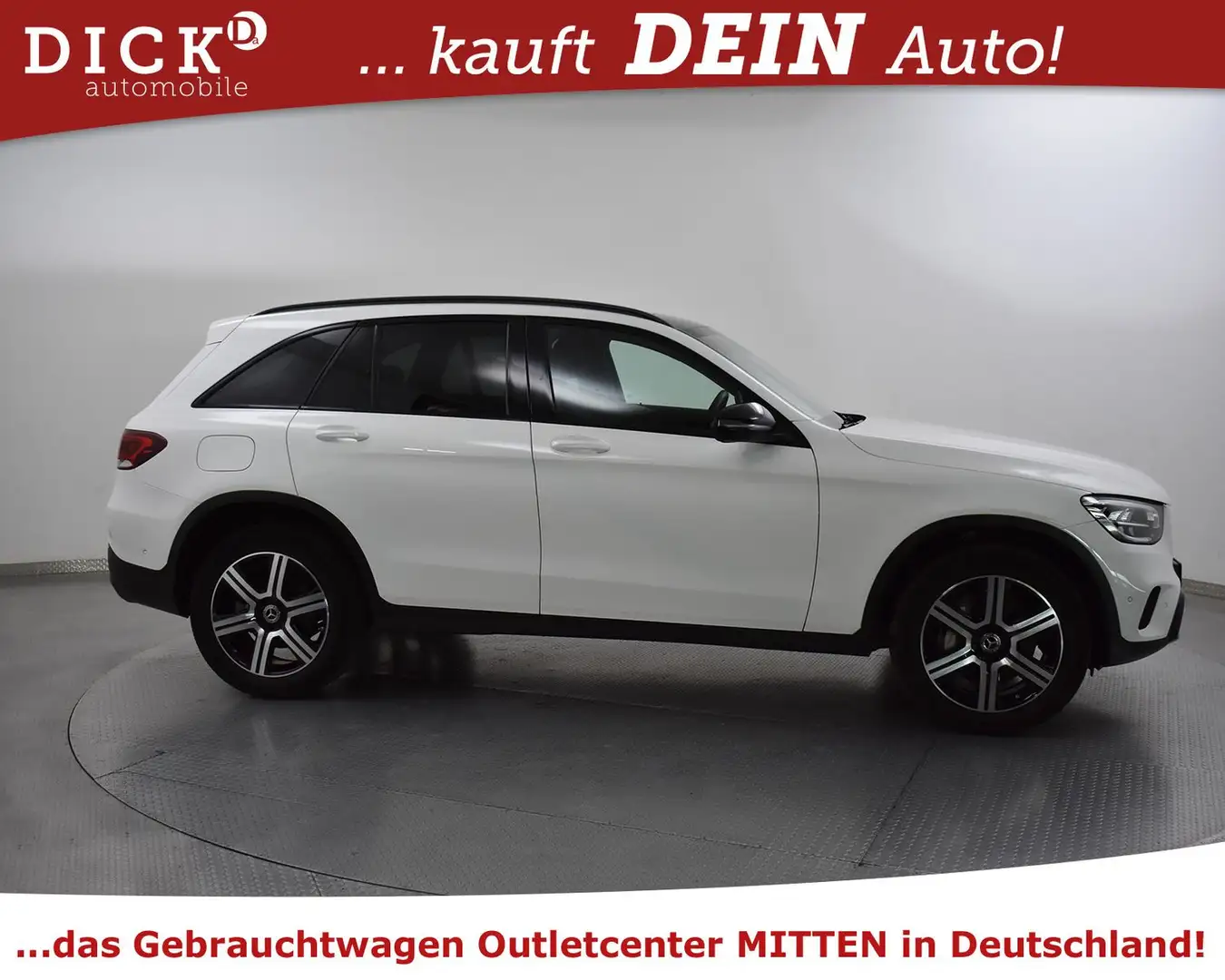 Mercedes-Benz GLC 300 de 4M NIGHT+PANO+NAVI+LED+STHZ+KAM+ACC+19 Blanco - 2
