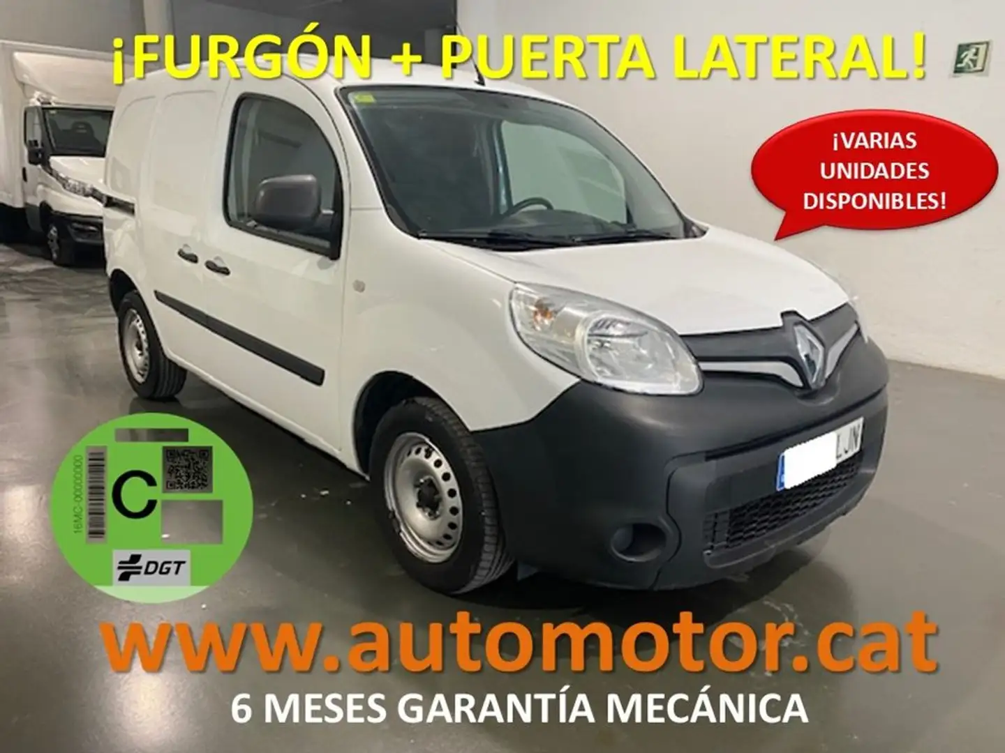 Renault Kangoo Fg. 1.5dCi Profesional 75cv. Bílá - 1