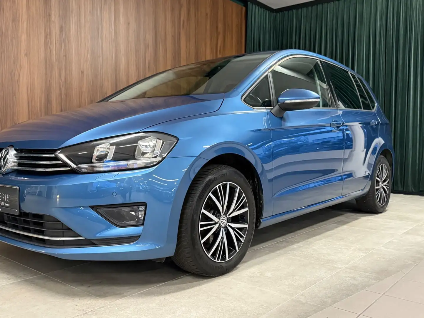 Volkswagen Golf Sportsvan VII Allstar°AHK°PDC°Tempo.°S-Heft Blau - 2