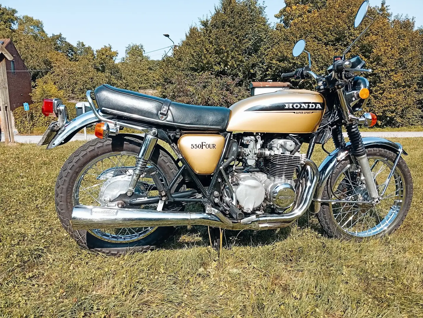 Honda CB 550 Honda 550 Four Super sport Oro - 1