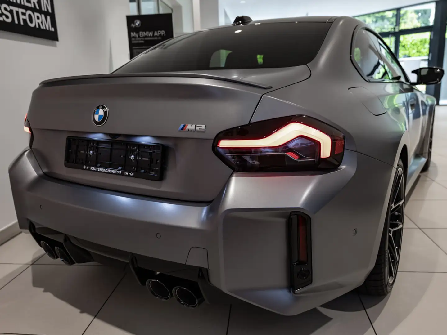 BMW M2 Coupe Race Track Paket NAVI ACC LED HUD Gris - 2