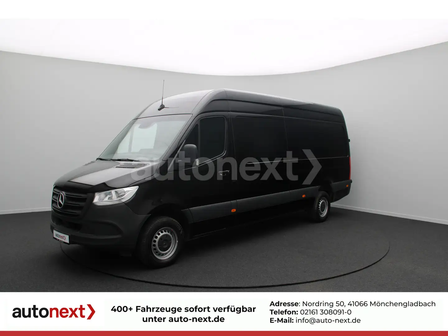 Mercedes-Benz Sprinter 317 Automatik *MAXI* AHK3,5t+KAMERA 3349 Schwarz - 1