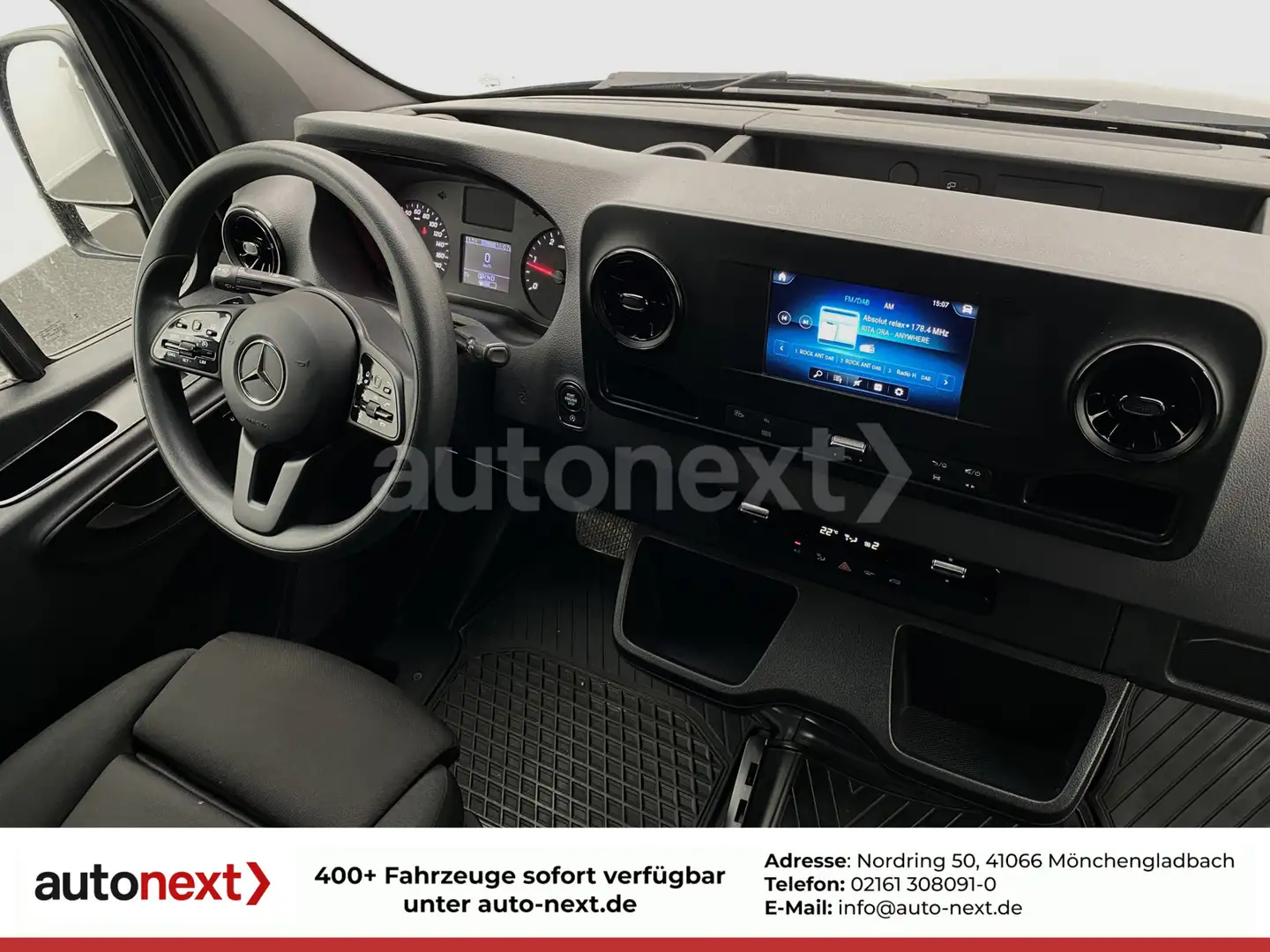 Mercedes-Benz Sprinter 317 Automatik *MAXI* AHK3,5t+KAMERA 3349 Schwarz - 2