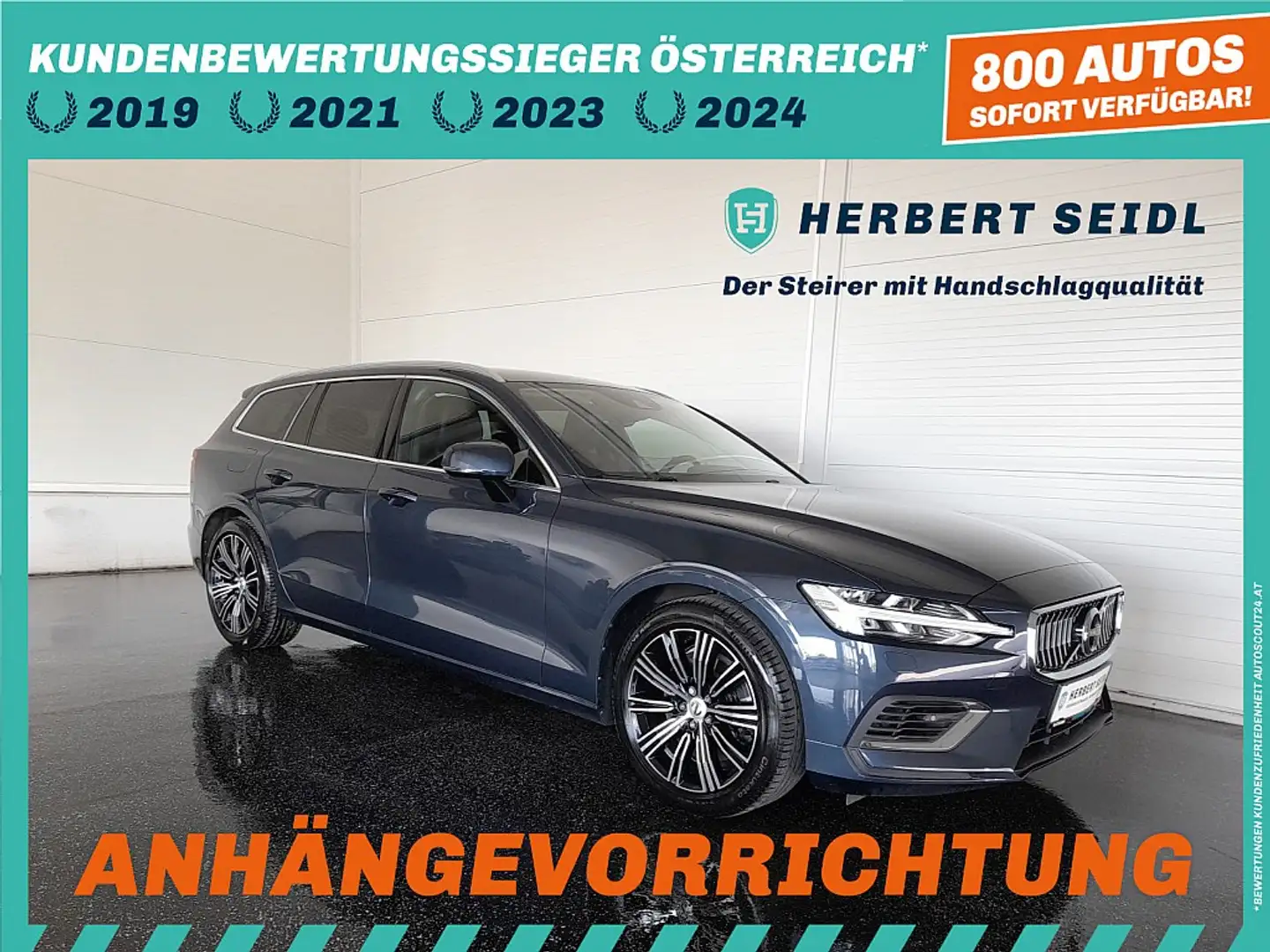 Volvo V60 T8 INSCRIPTION PHEV 4x4 Aut. *VOLL LED / NAVI /... Grau - 1