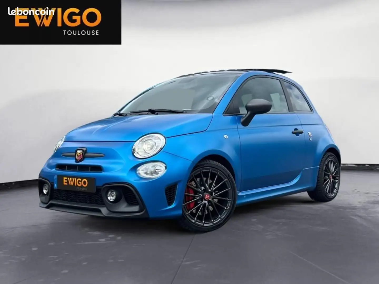 Abarth 500 595 1.4 T 180 CH COMPETIZIONE Couleur Bleu Rallye  Blue - 1