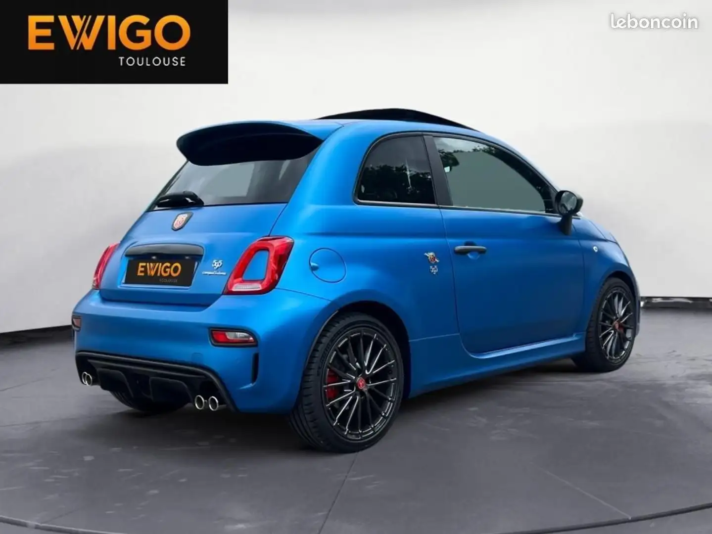 Abarth 500 595 1.4 T 180 CH COMPETIZIONE Couleur Bleu Rallye  Blue - 2