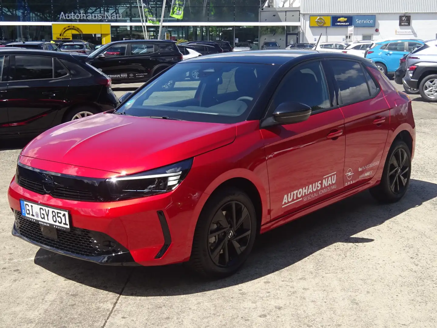 Opel Corsa YES 1.2 Turbo Inspektionspaket Big Deal! Rot - 2