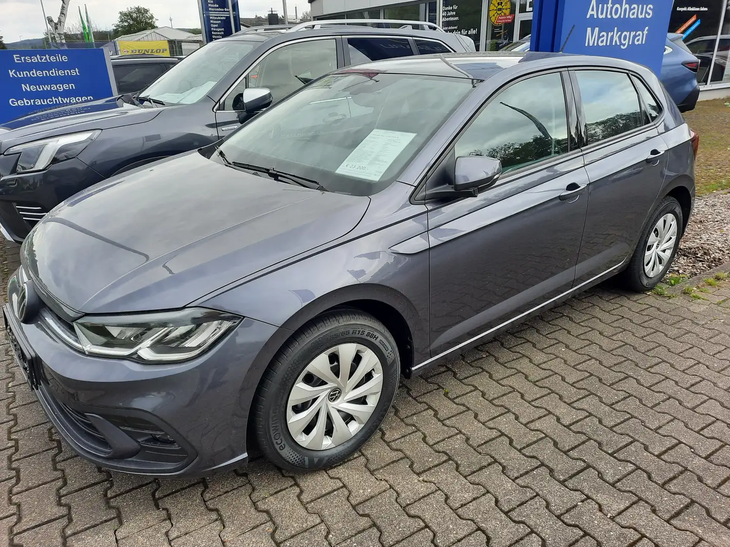 Volkswagen Polo 1.0 TSI OPF Life  Neuer Preis 20.900 € Grau - 1
