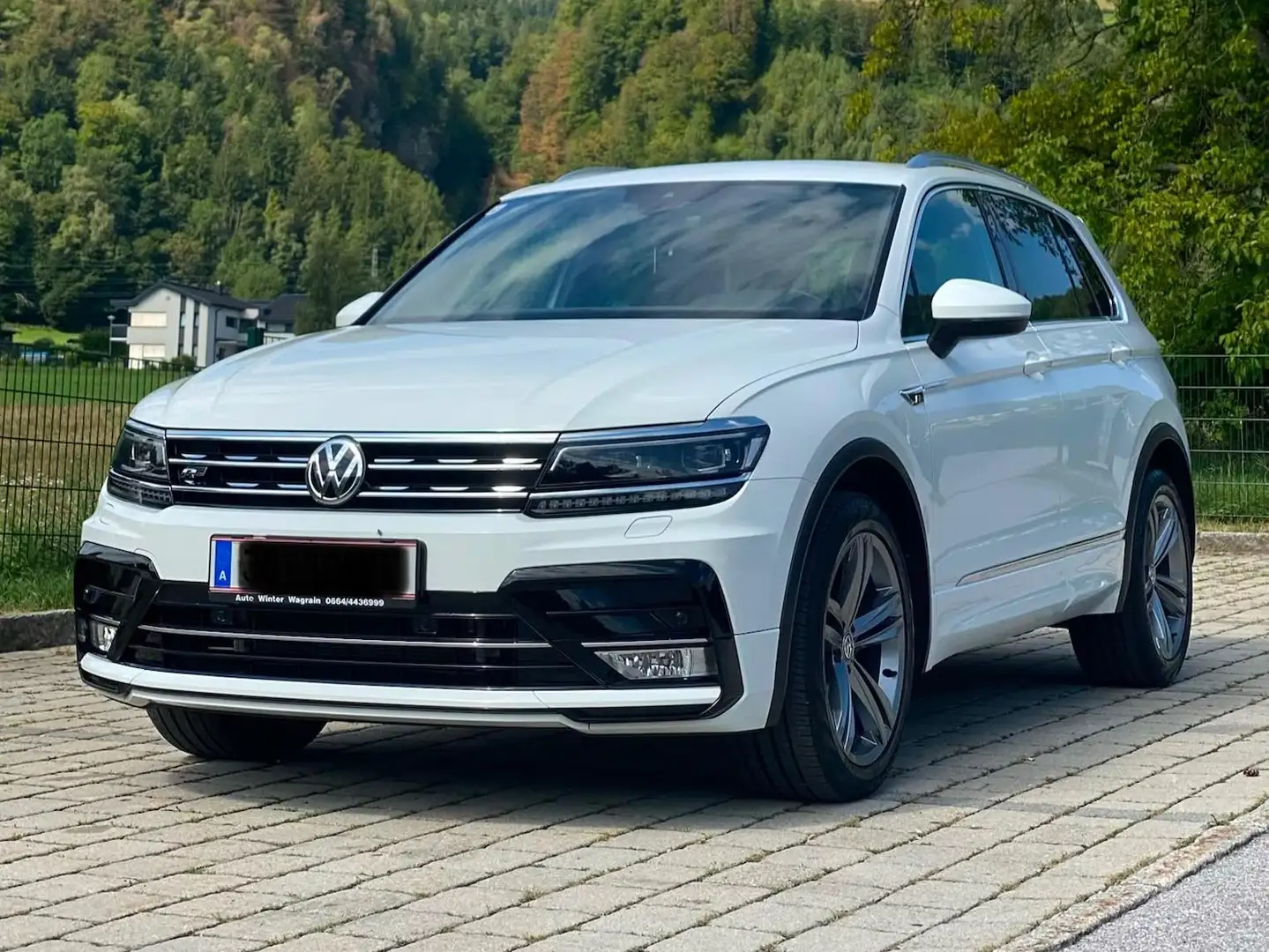 Volkswagen Tiguan Tiguan 2,0 TDI SCR 4Motion Sport Rline DSG Weiß - 1
