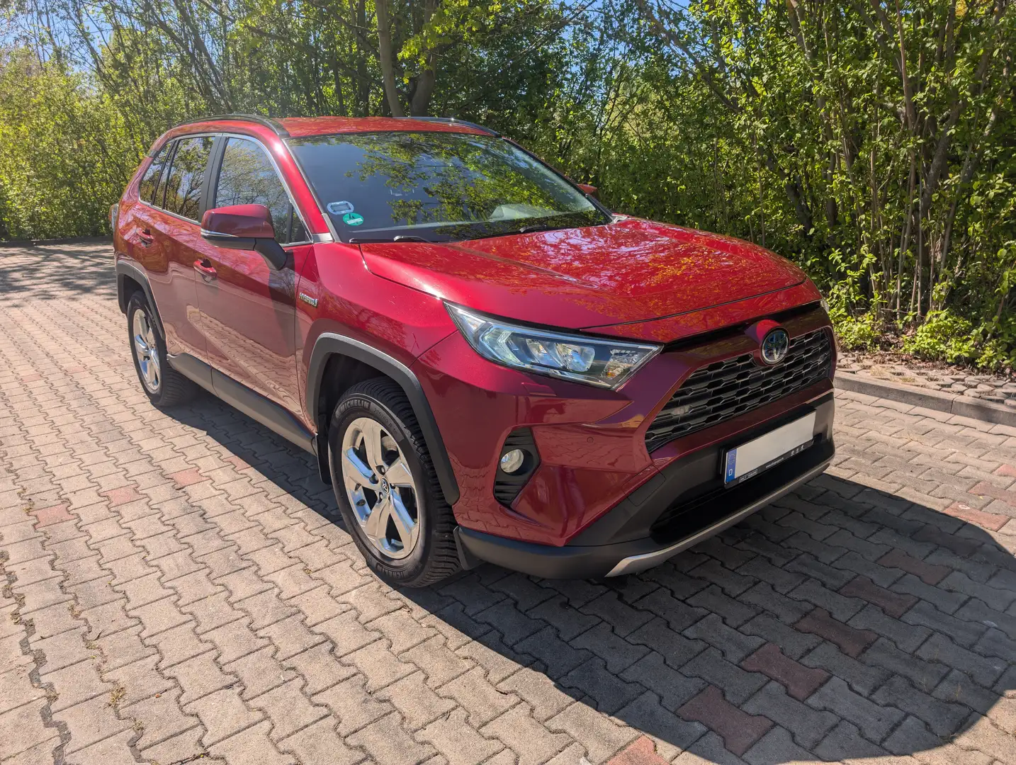Toyota RAV 4 RAV4 Hybrid 2.5 4x2 Hybrid Club + Technik-Paket Rot - 1