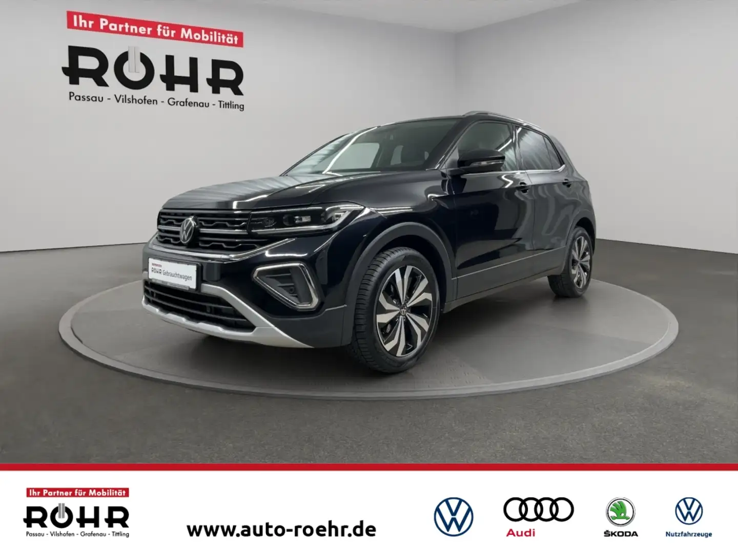 Volkswagen T-Cross Style (Navi.Verkehrszeichenerkennung) 1.0 TSI DSG Zwart - 1