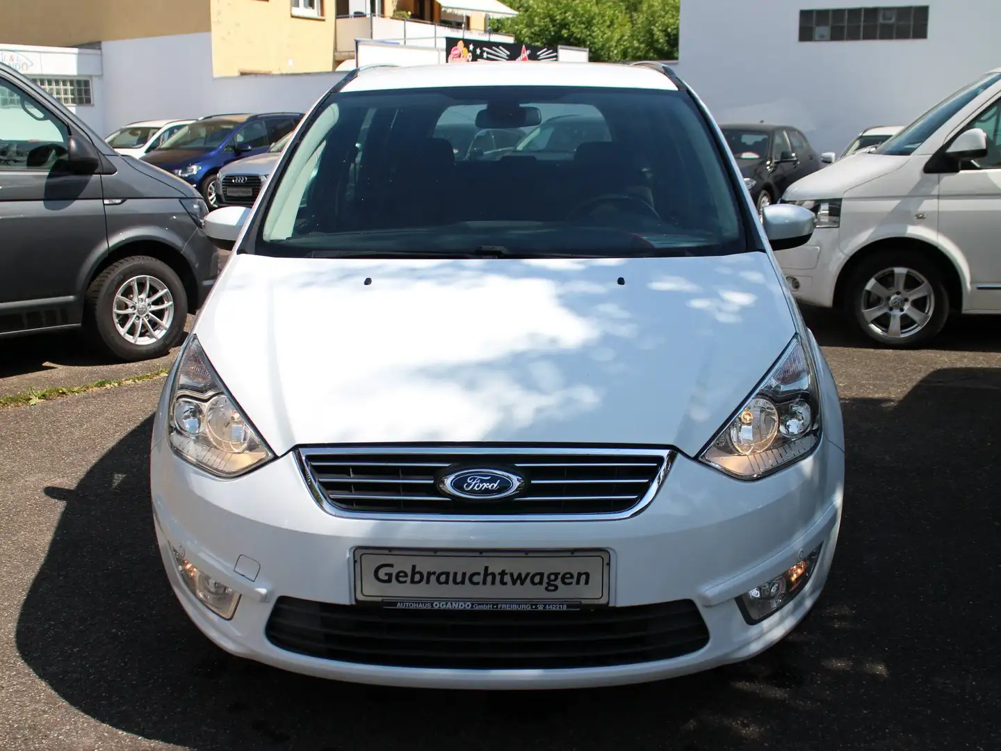 Ford Galaxy 1,6 EcoBoost/7Sitz /Navi/SHZ/PDC/Alu SoWi Blanc - 1