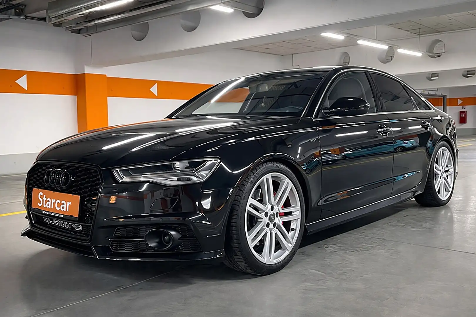 Audi A6 3,0 TDI  Quattro S-tronic *MATRIX*ACC-TEMPOMAT*... Schwarz - 1