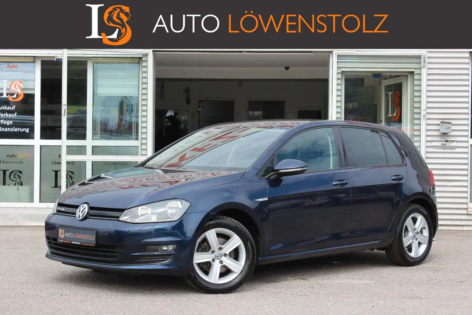 Volkswagen Golf VII Comfortline BMT TGI | 1.Hand | Navi Blau - 1