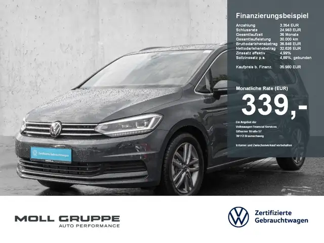 Volkswagen Touran 1.5 TSI DSG Comfortline 7-Sitzer LED NAVI ALU APP