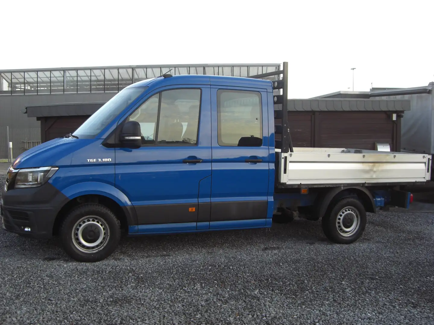MAN TGE 3.180 DOKA Pritsche Standheizung Blau - 2