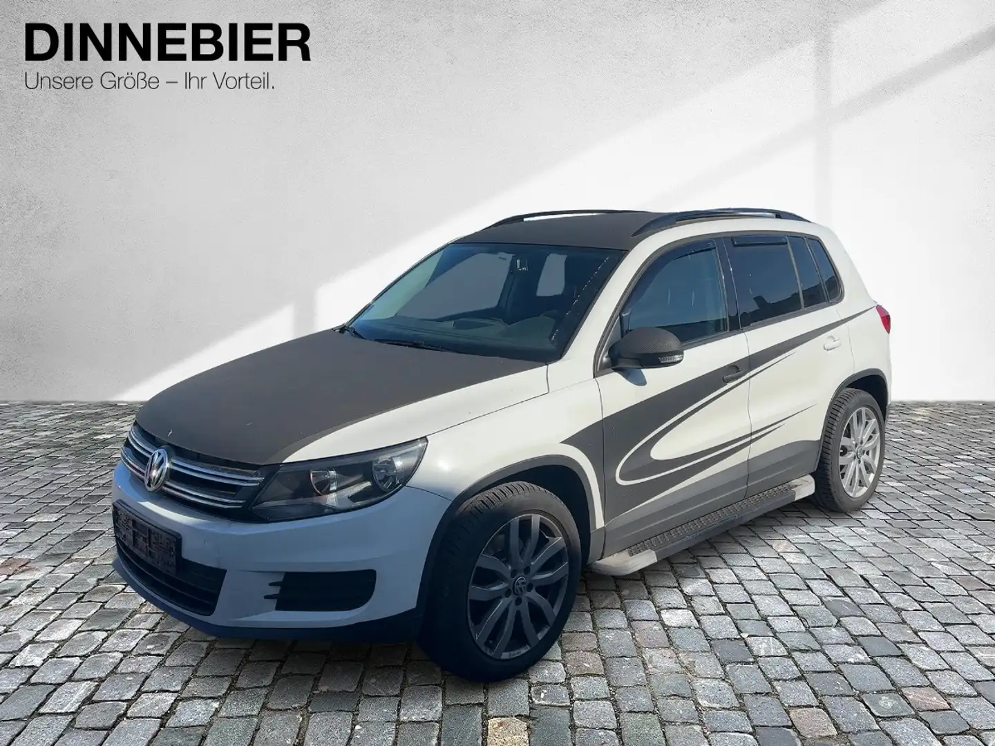 Volkswagen Tiguan 1.4 *PDC+KLIMA+SITZHEIZUNG+ALLWETTER* LM PDC Klima Blanc - 2