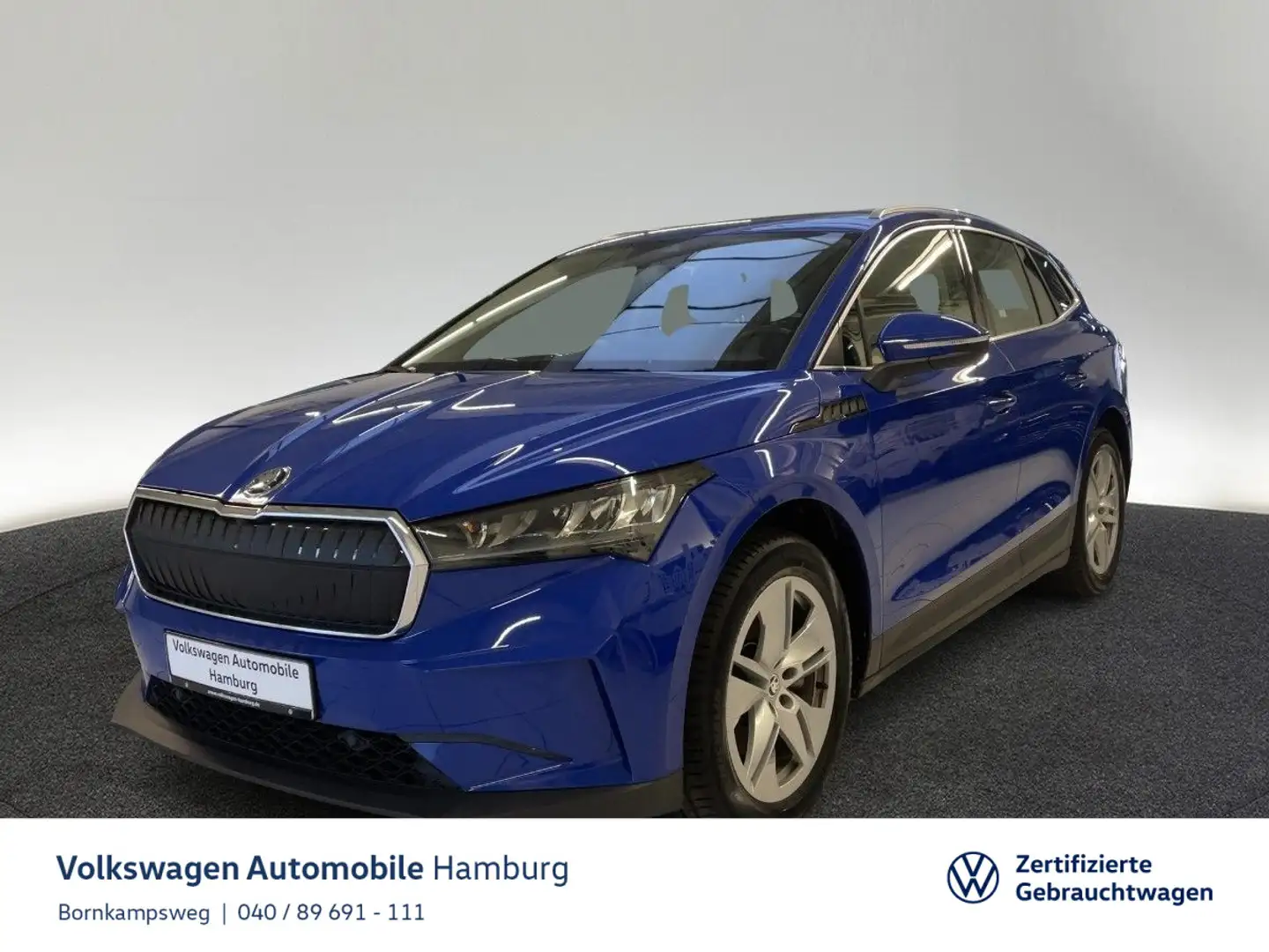 Skoda Enyaq 60 Navi LED Panoramadach AHK Blau - 1