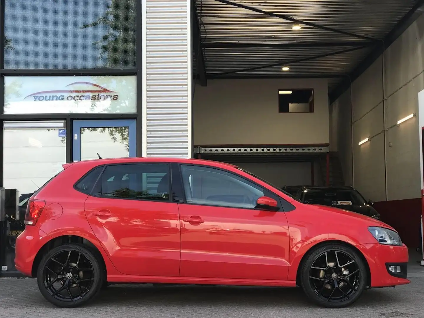 Volkswagen Polo 1.4-16V Trendline|Cruise|Airco|Navi Rouge - 2