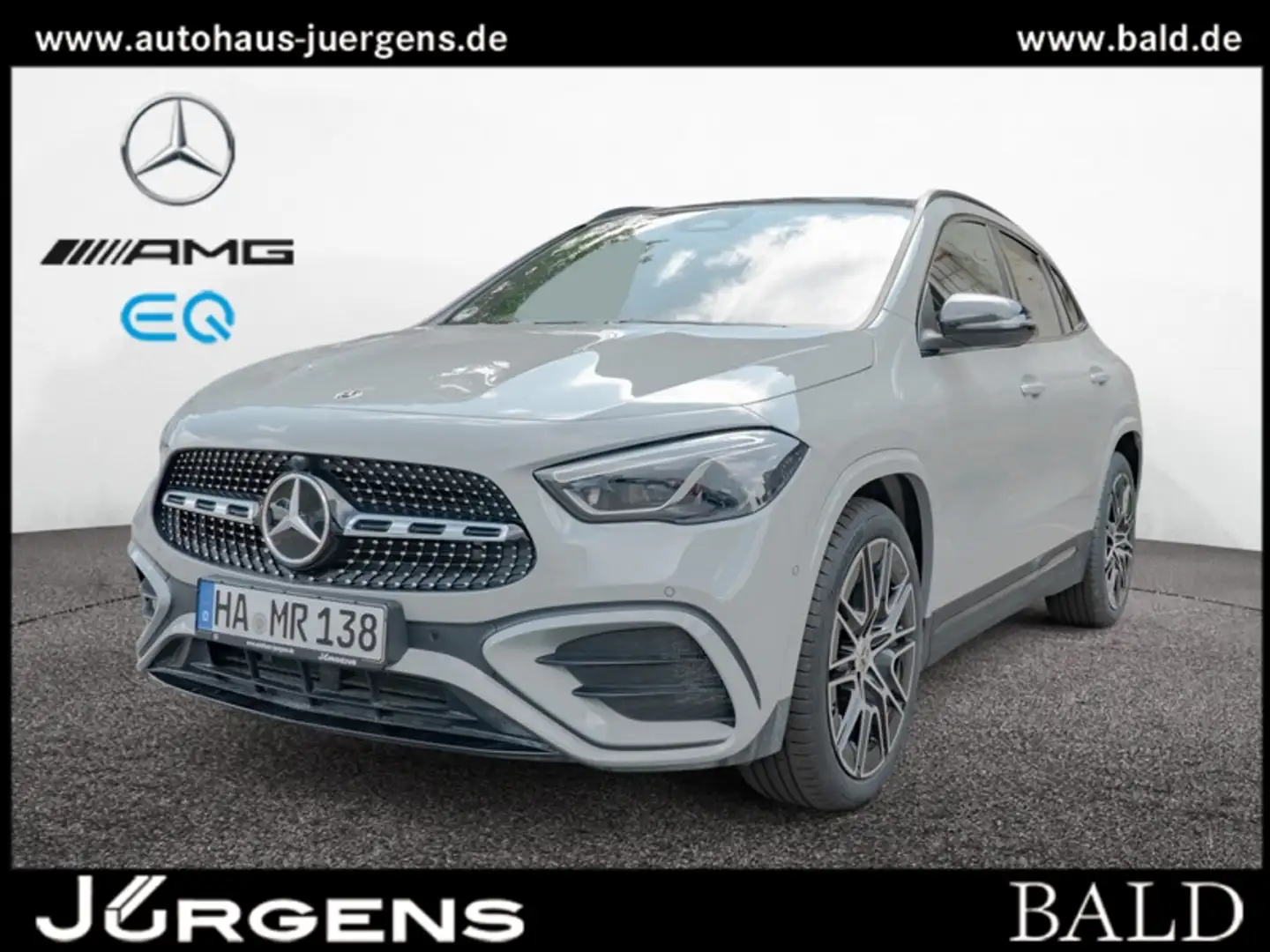 Mercedes-Benz GLA 250 4M AMG-Sport/Pano/Night/AHK/Cam/Distr Gris - 1