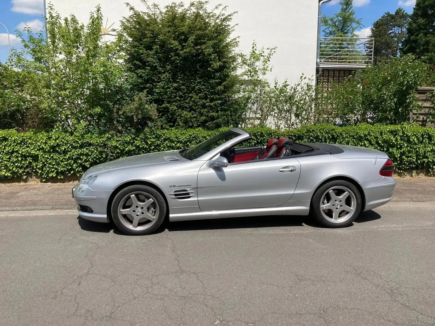 Mercedes-Benz SL 55 AMG SL-Klasse Roadster Automatik Srebrny - 1