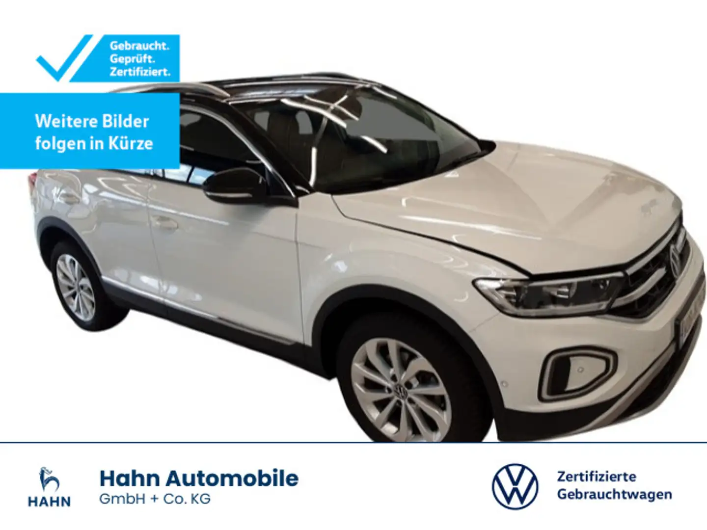 Volkswagen T-Roc 1.0TSI Style LED Standh Beats Navi ACC APP Weiß - 1