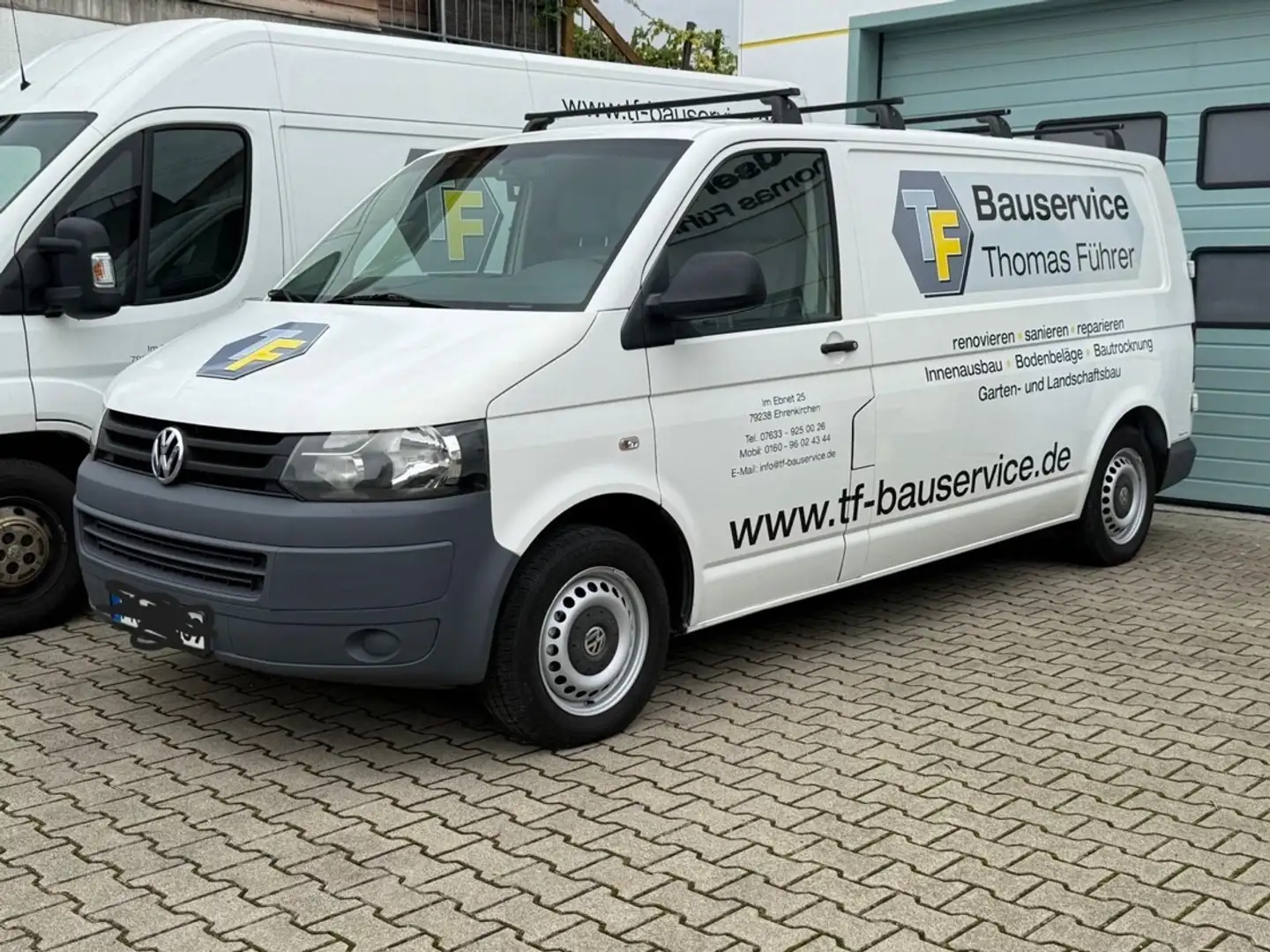 Volkswagen T5 Transporter Transporter T5 TDI DSG Weiß - 1