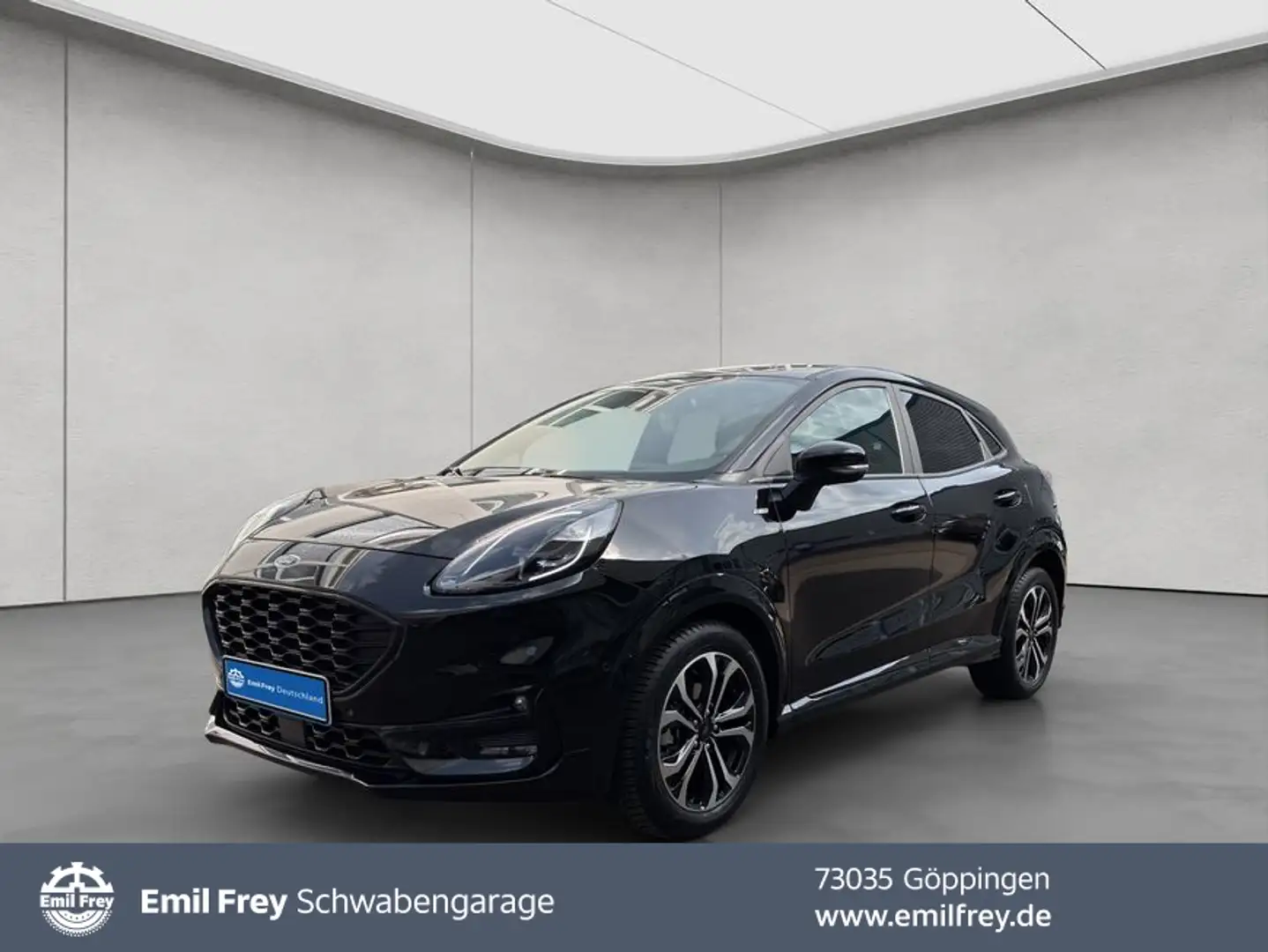 Ford Puma 1.0 EcoBoost Hybrid Aut. ST-LINE *NAVI*LED* Noir - 1