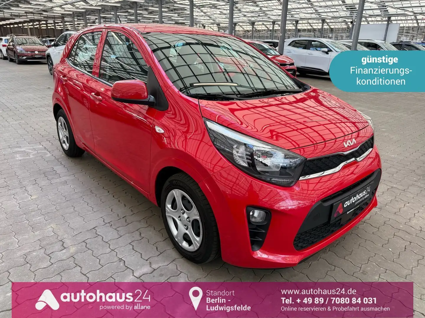 Kia Picanto 1.2 Edition 7 Lenkradheizung|Sitzhzg Rot - 1