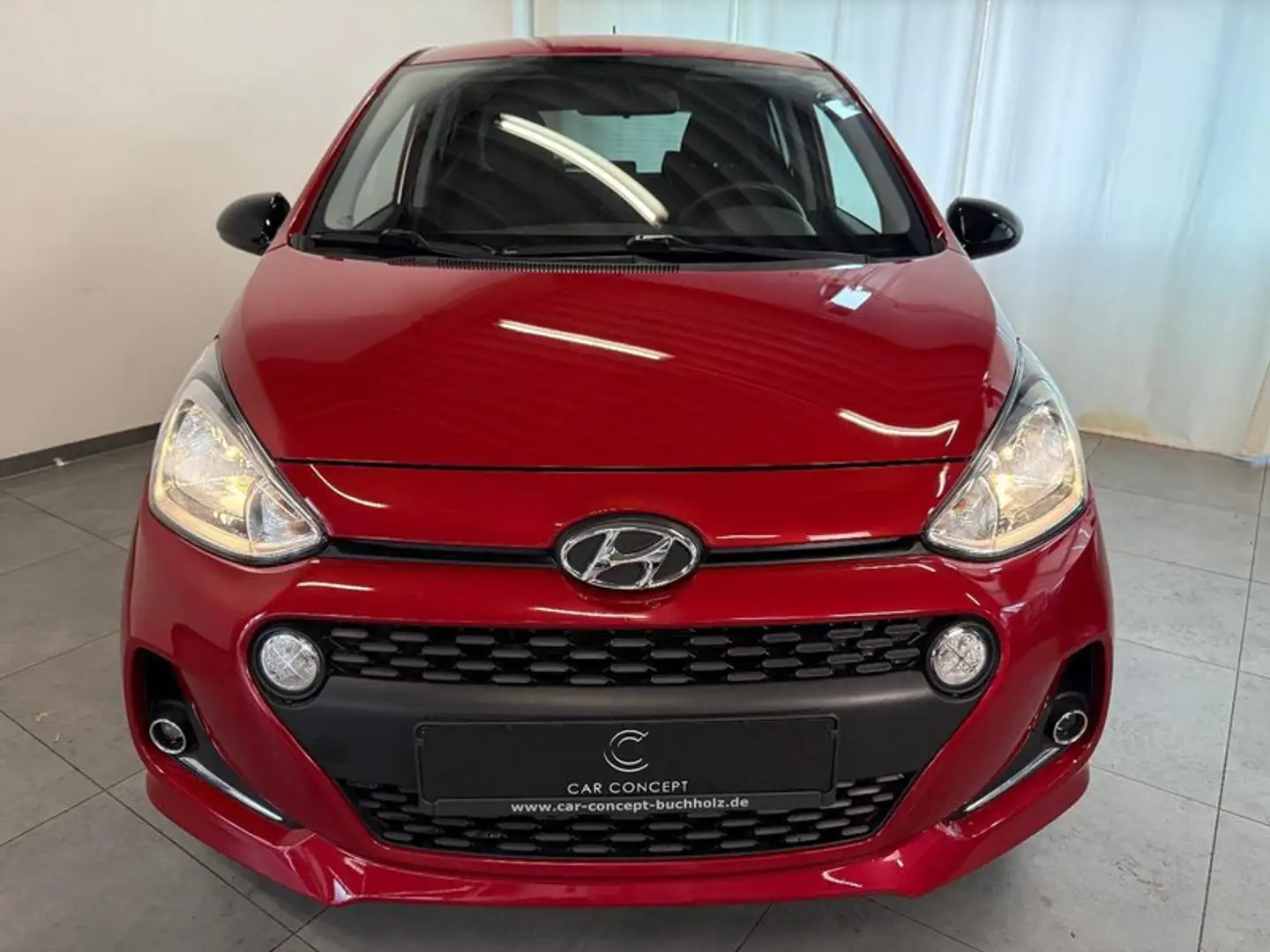 Hyundai i10 YES! Plus NAVI AUTOMATIK KLIMA CARPLAY Rot - 2