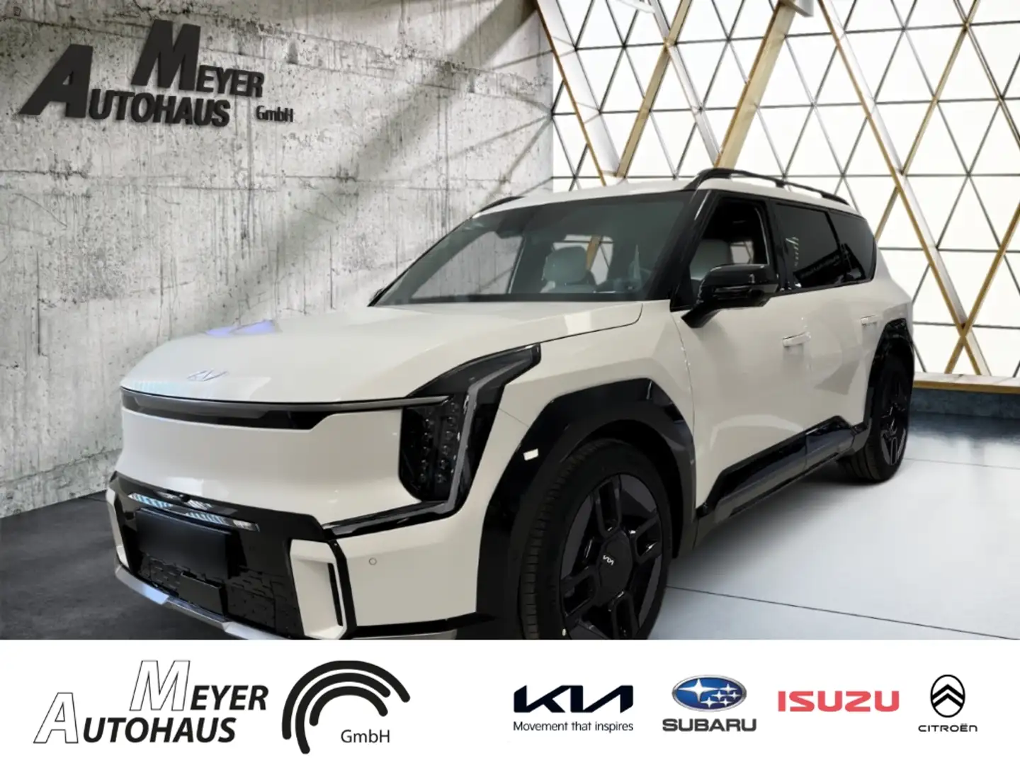 Kia EV9 GT-line Launch Edition 4WD 99 kWh Akku+HUD+Premium Blanc - 2