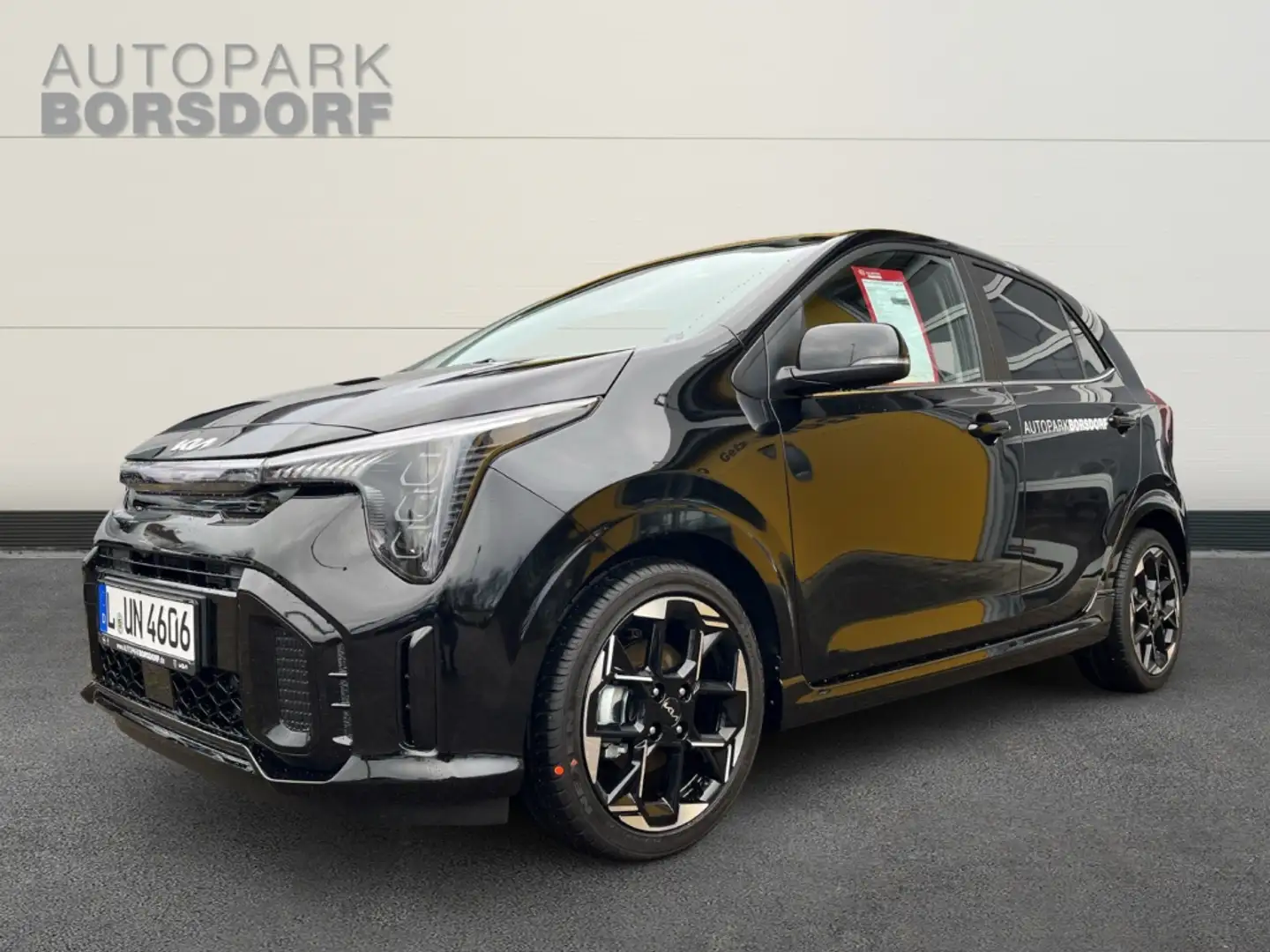Kia Picanto GT-Line 1.2*SHZ*Navi*DAB*LenkradHZG*LED-hinten Schwarz - 1