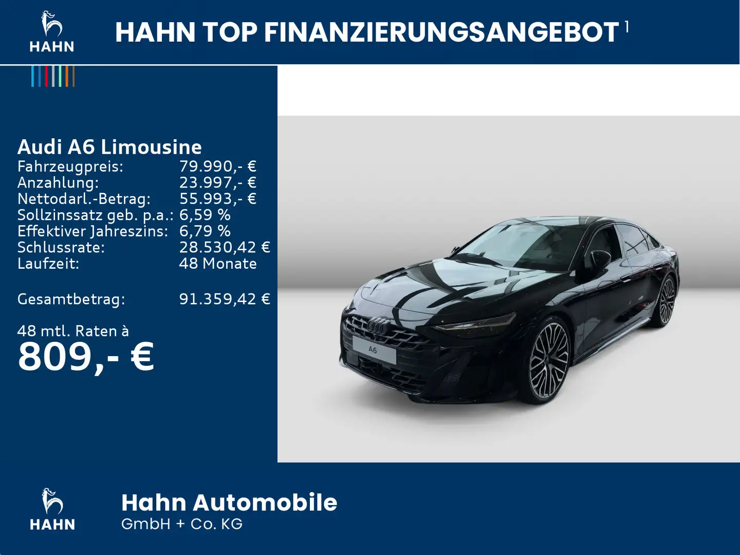 Audi A6 e-hybrid quattro 270 Schwarz - 2