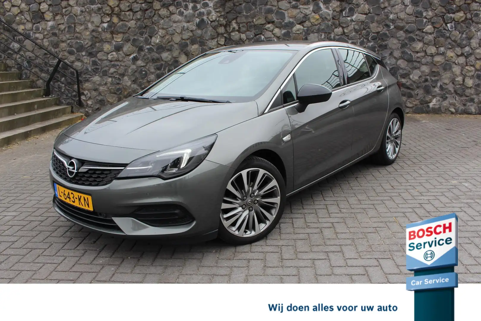 Opel Astra 1.2 turbo+ 146PK Business Elegance camera DAB audi Grijs - 1