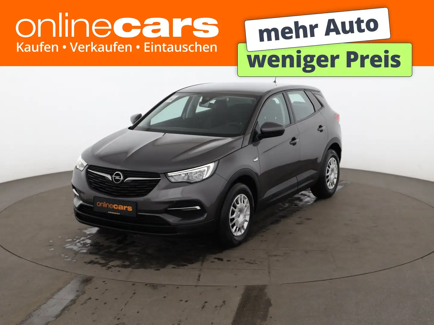Opel Grandland 1.2 Turbo Selection AHK TEMPOMAT KLIMA Grau - 1
