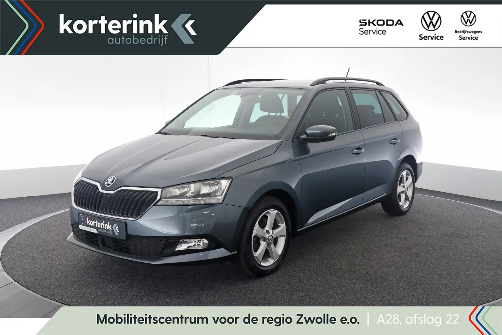 Skoda Fabia Combi 1.0 TSI Ambition Grijs - 1