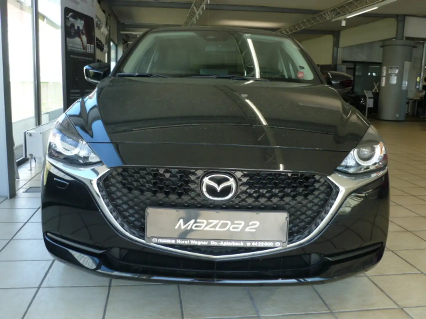 Mazda 2 Exclusive-Line 90 PS *Automatik*Navi*Touring-Paket Black - 2