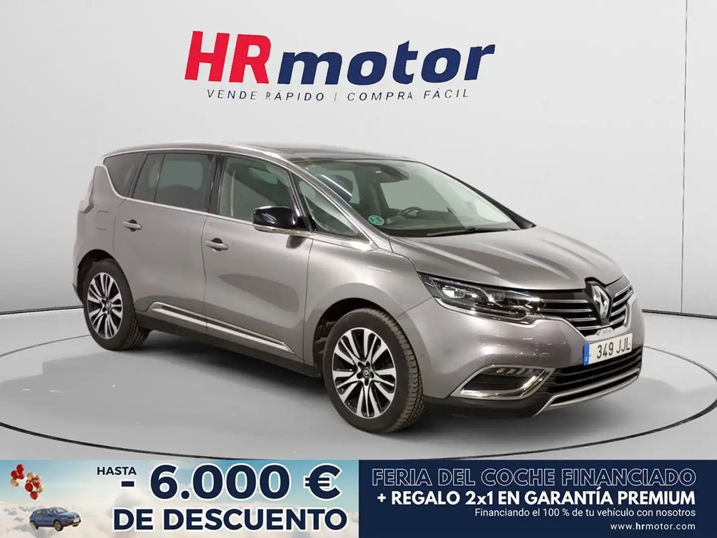 Renault Espace Initiale Paris Gris - 1