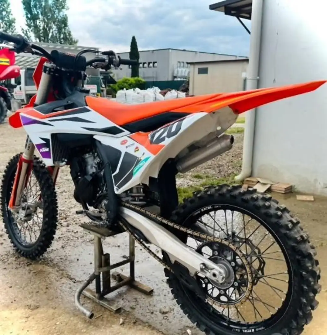 KTM 125 EXC Oranžová - 1