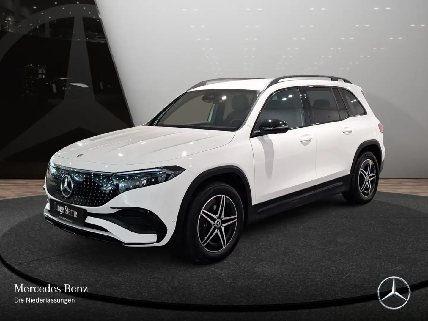 Mercedes-Benz EQB 250 AMG+NIGHT+ADVANCED+AHK+360+MEMORY+SPUR Blanc - 2