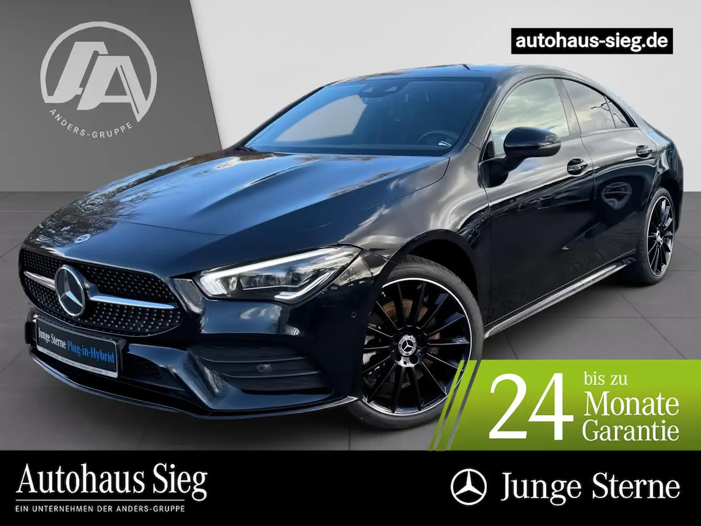Mercedes-Benz CLA 250 e AMG+MBUX+Night+Sound+M-BEAM+Kamera+SHZ Schwarz - 1