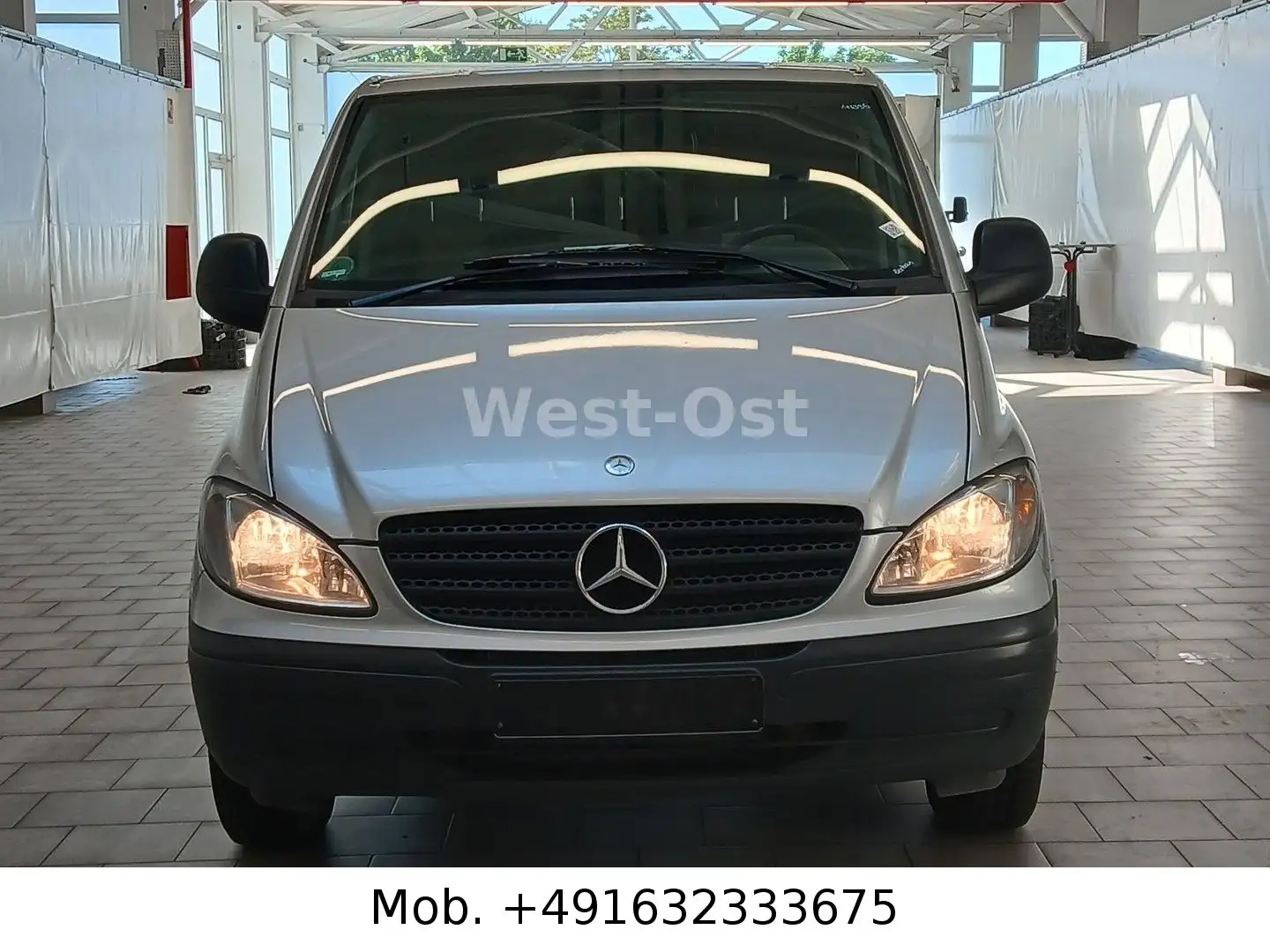Mercedes-Benz Vito Kasten 111 CDI LKW Extralang 1 Hand TÜV neu Argent - 2