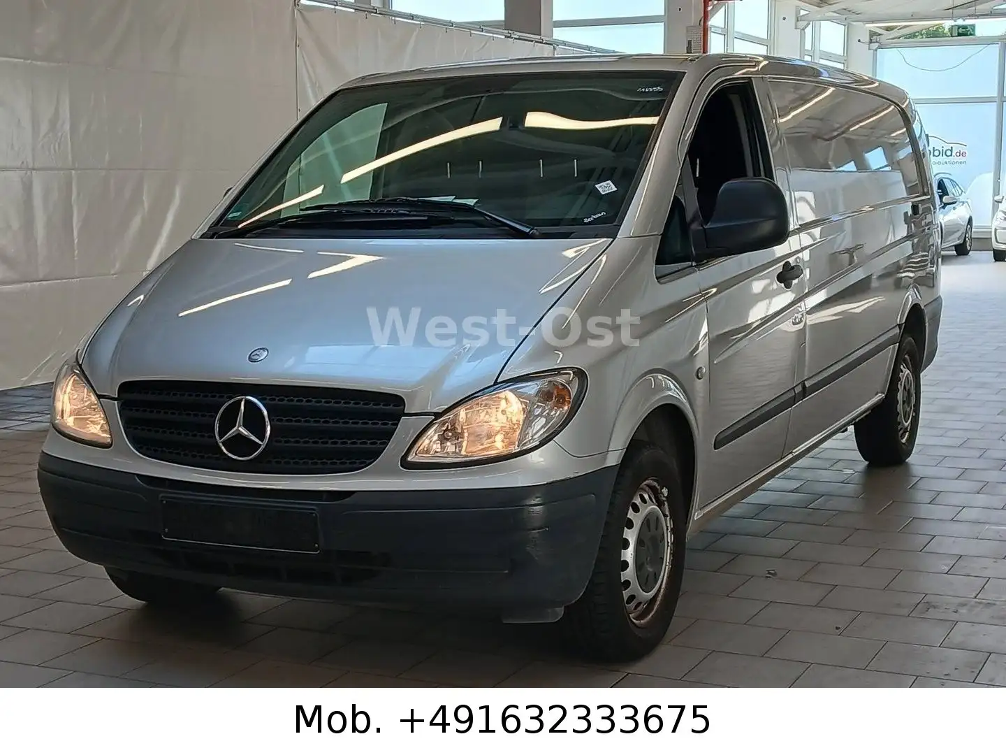 Mercedes-Benz Vito Kasten 111 CDI LKW Extralang 1 Hand TÜV neu Argent - 1
