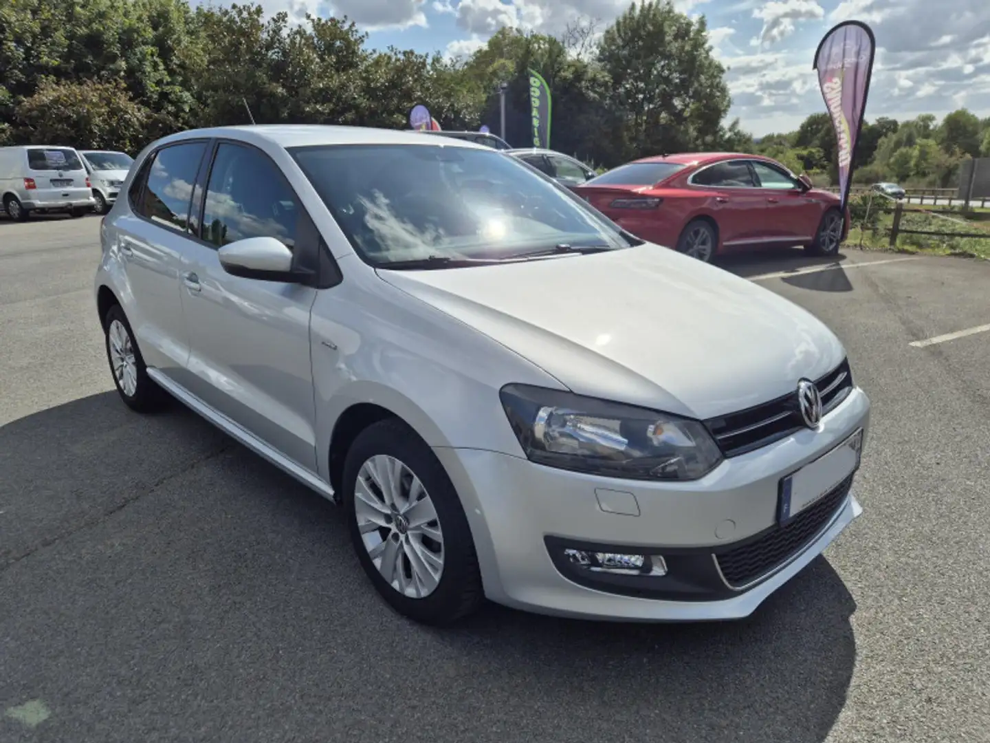 Volkswagen Polo 1.2 TSI 90 TSI LIFE BLUEMOTION Gris - 1
