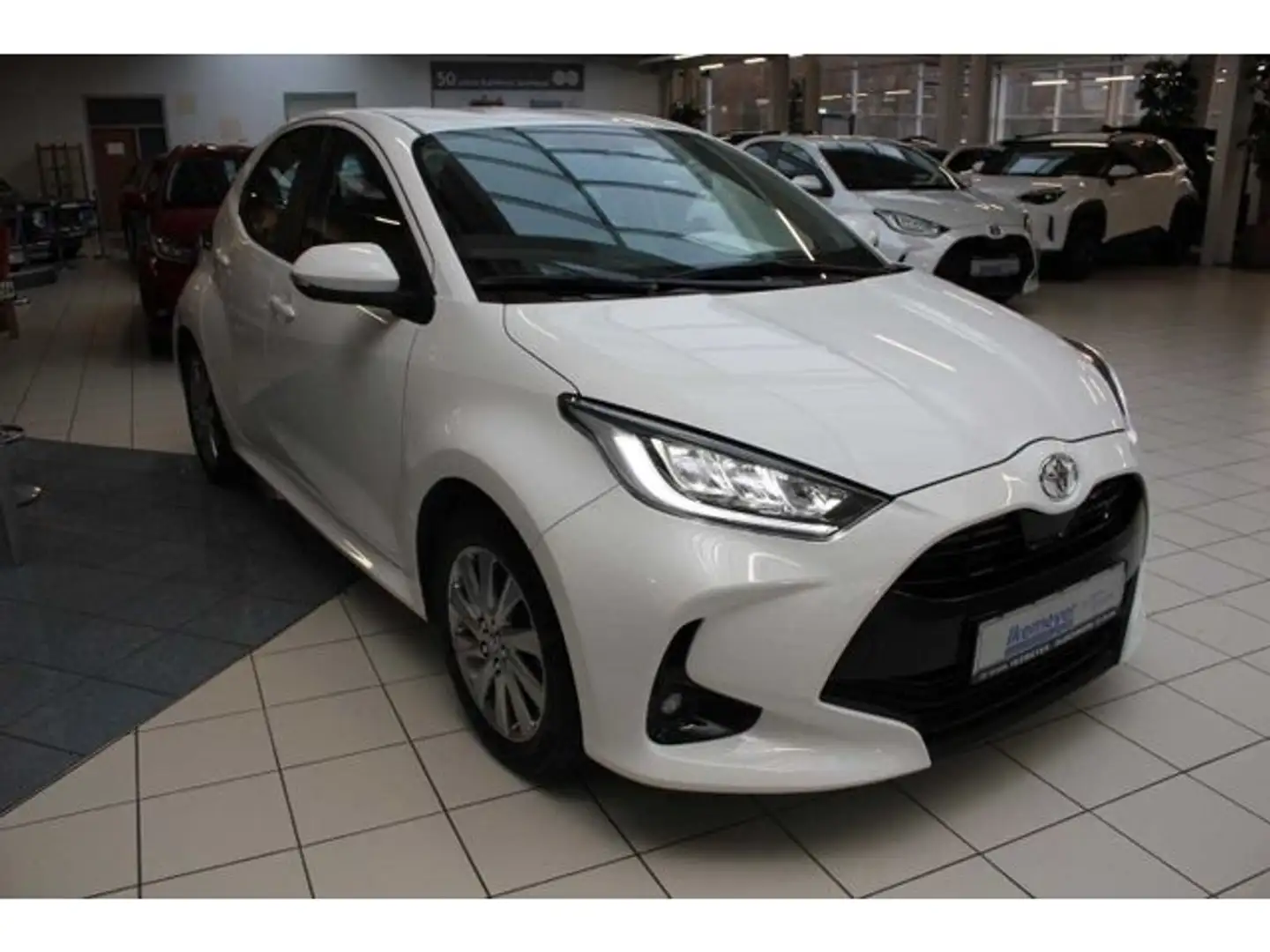 Toyota Yaris 1.5 Team DK Sitzheizung Lenkradheizung Kli Weiß - 2