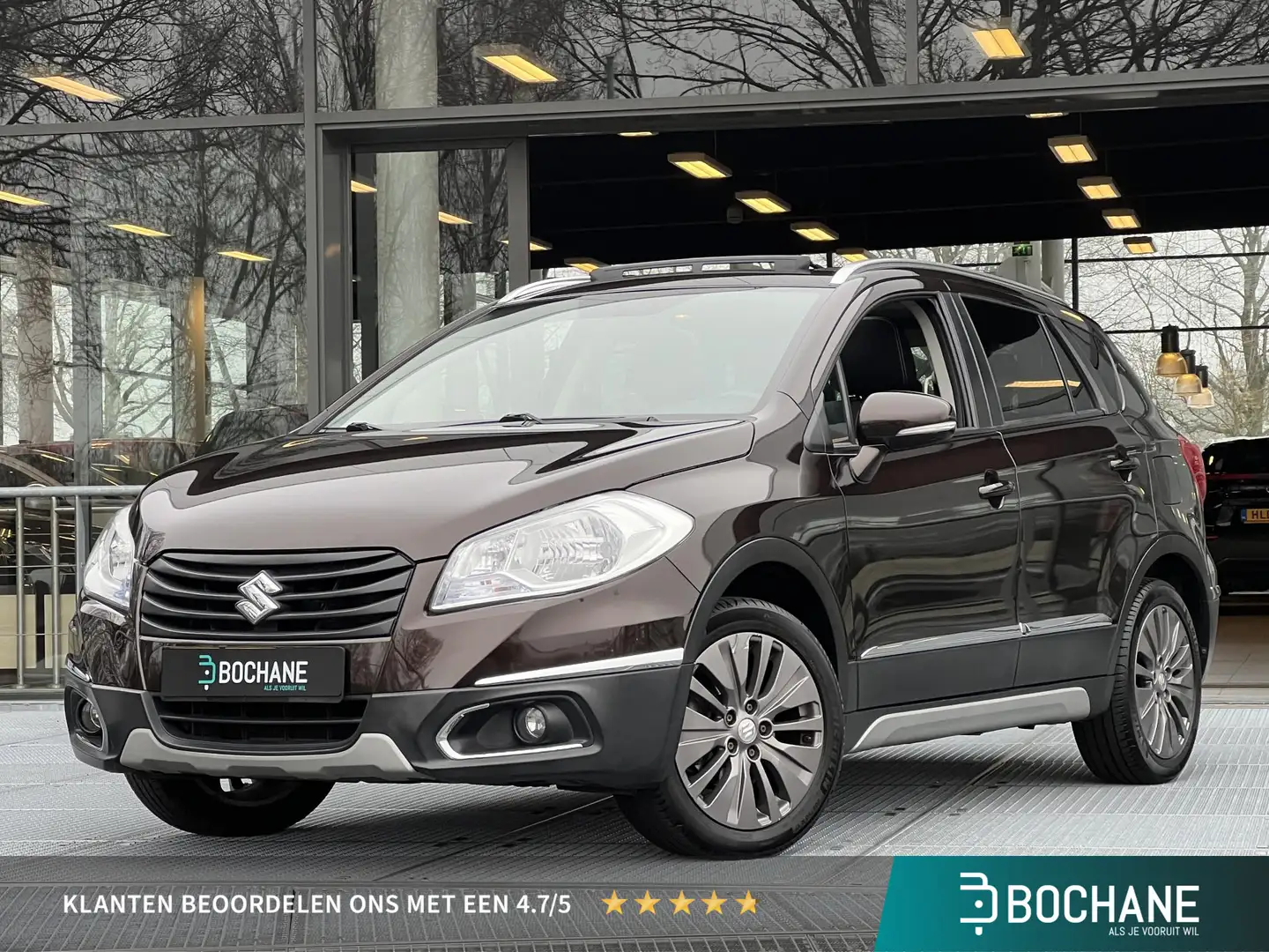Suzuki SX4 S-Cross 1.6 Exclusive | Trekhaak | Cruise Control | Schuif Brun - 1