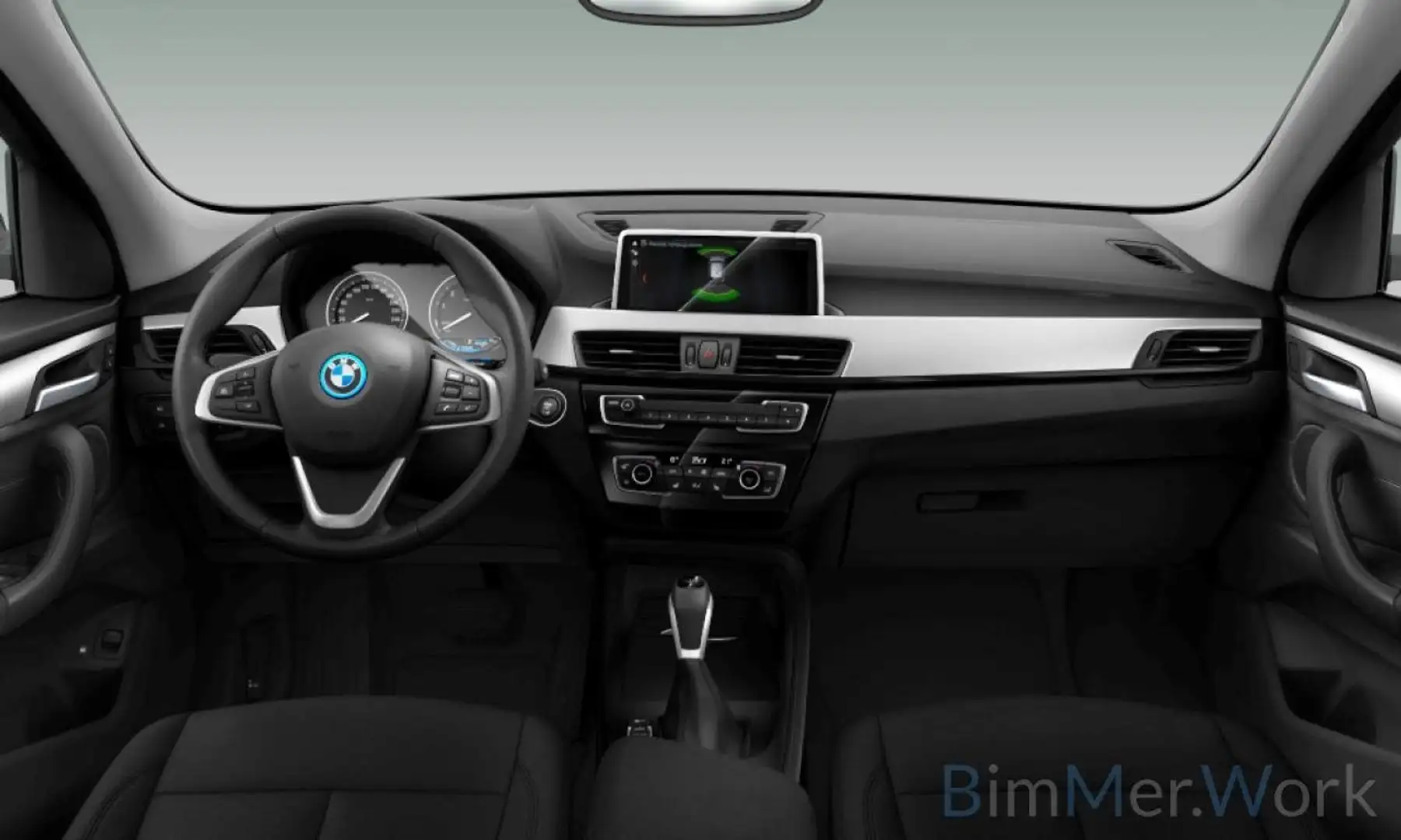 BMW X1 xD25e DAB Parkassist Navi Geschwindigk Leder Nero - 2