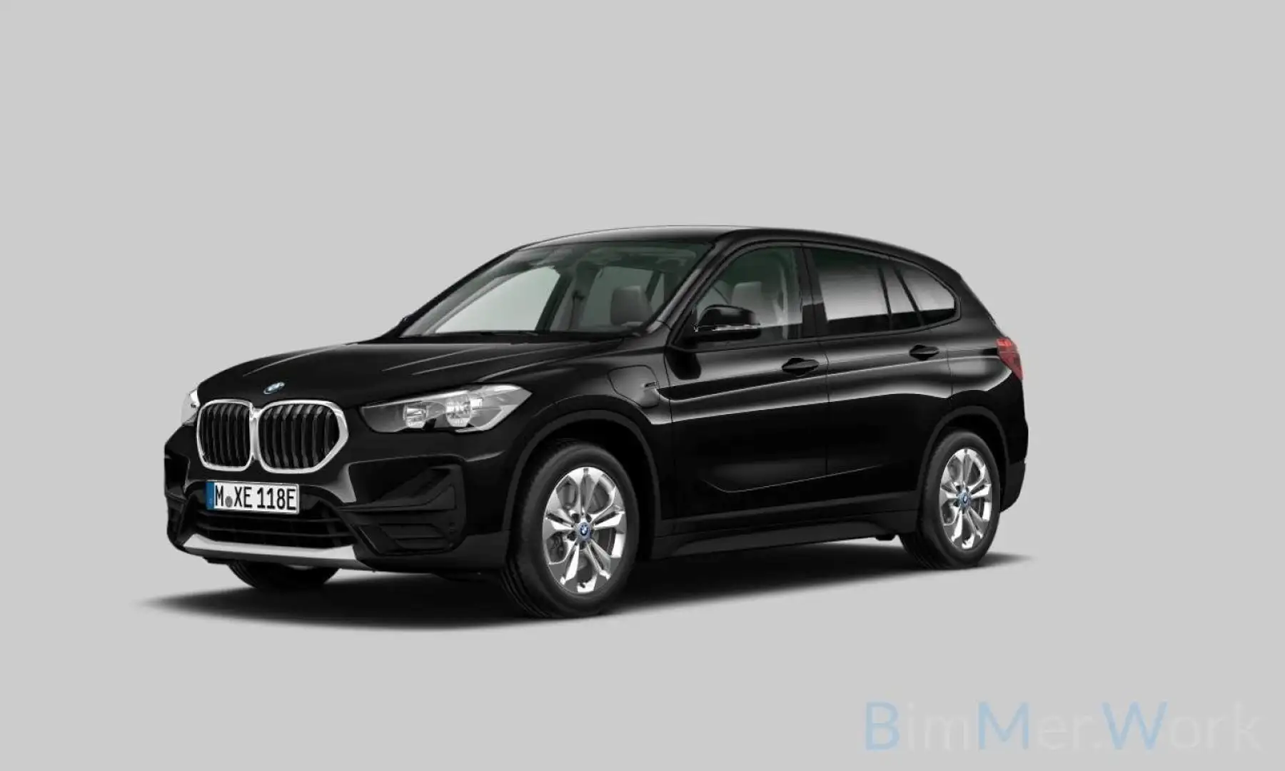 BMW X1 xD25e DAB Parkassist Navi Geschwindigk Leder Nero - 1