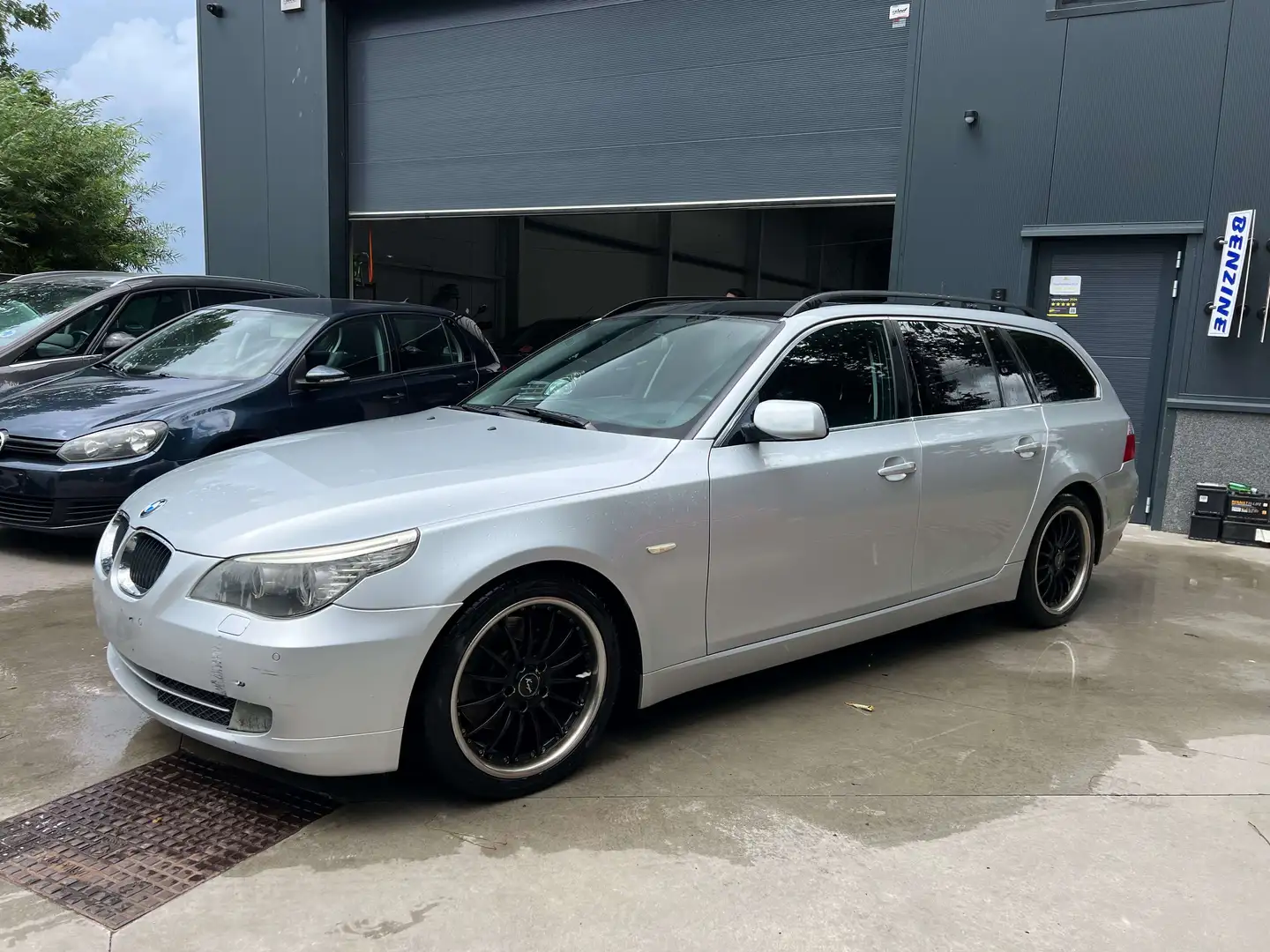 BMW 520 d EURO5 Xenon CruiseCntrl 120kW Gris - 2