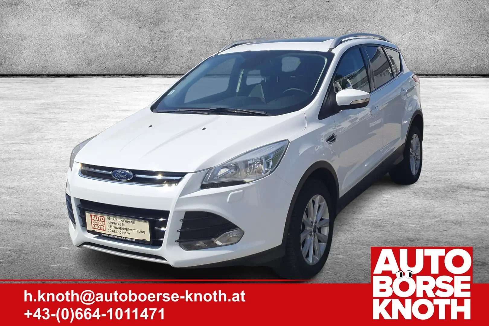 Ford Kuga Titanium WS Heizung, Panoramadach,Lenkradheizung Blanco - 1